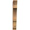 Ekena Millwork Balboa Traditional Smooth Bracket, Western Red Cedar, 3 1/2"W x 24"D x 28"H BKT04X24X28BOA01SWR - alternate 3